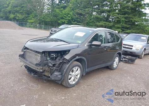 2014 Honda Cr-V Ex-L из США, поврежденный, VIN 5J6RM4H71EL010346